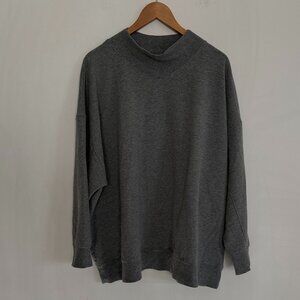 Penningtons Active Zone Women Gray Long Sleeve Pullover Sweatshirt Size 4X